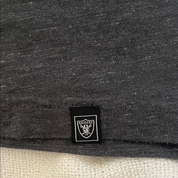 Riders Charcoal Gray Raiders Tee-L - Picture 2 of 3